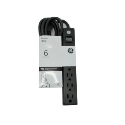 Power Bar 12 Outlet 3' Cord 14AWG 15A Circuit Breaker Global Tone