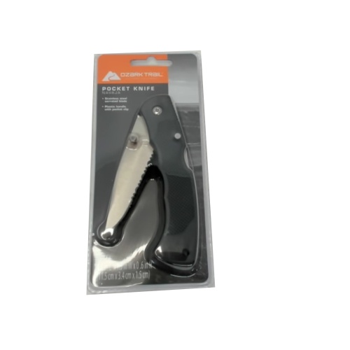 Pocket Knife 4.5 Stainless Steel Ozark Trail