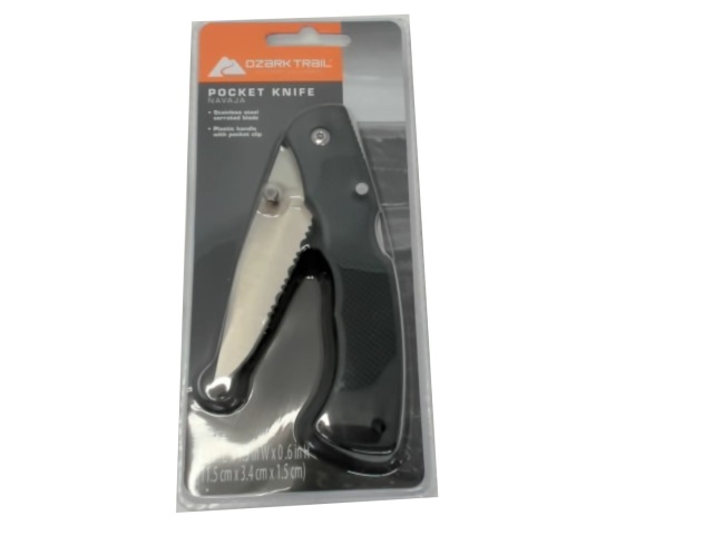 Pocket Knife 4.5 Stainless Steel Ozark Trail\