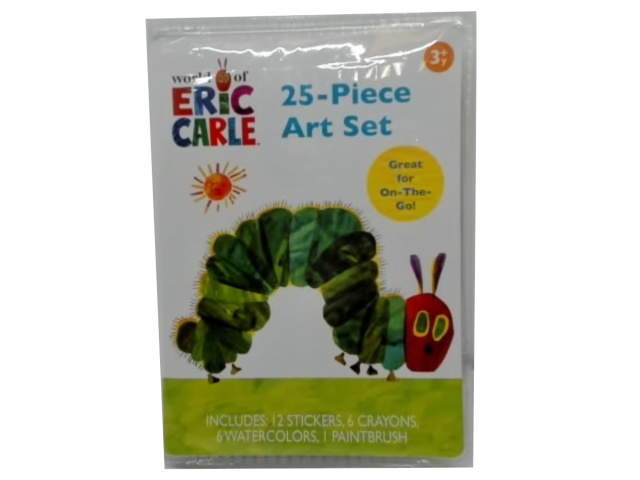 Art Set 25pc. World Of Eric Carle