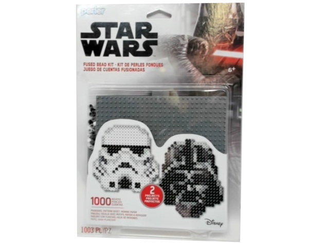 Fused Bead Kit Star Wars 2 Projects 1000 Beads Perler