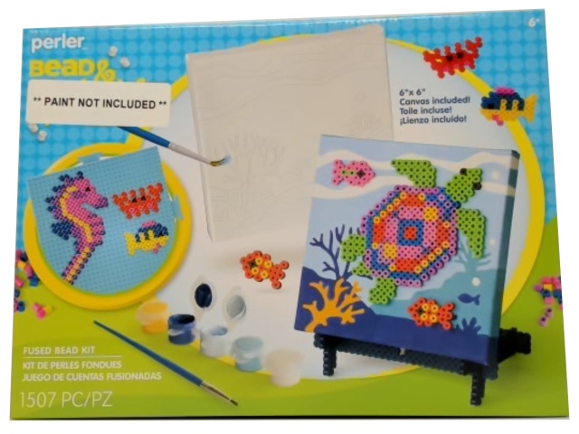 Fused Bead Kit Under The Sea 1507pcs. Perler (paint Not Included)