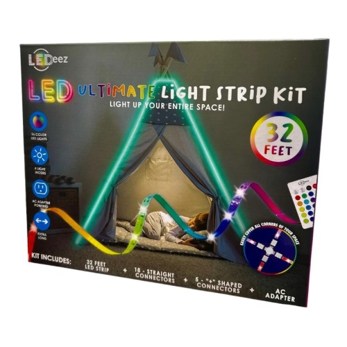LED Strip Kit 32ft RGB w/ Remote