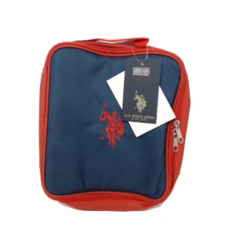 Lunch Cooler Polo Navy/Red Insulated 9 x 8