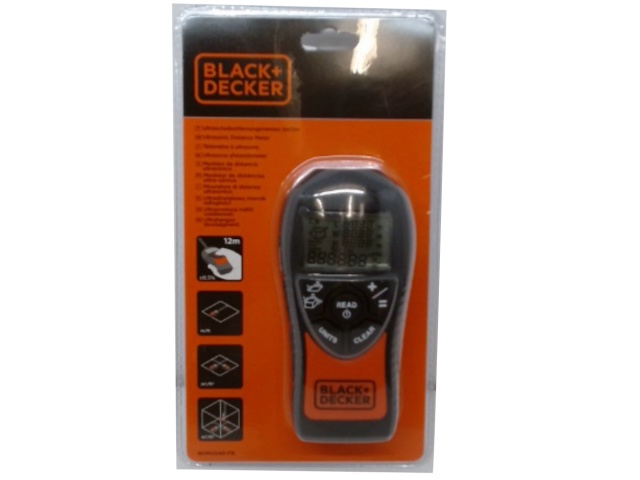 Ultrasonic Distance Meter Black + Decker