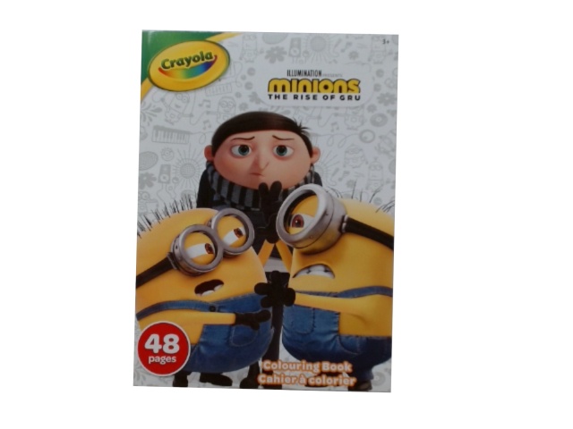Colouring Book Minions The Rise Of Gru 48pgs. Crayola
