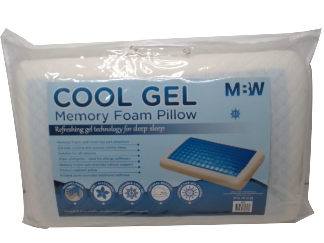 Gel Pillow Memory Foam Cool Gel