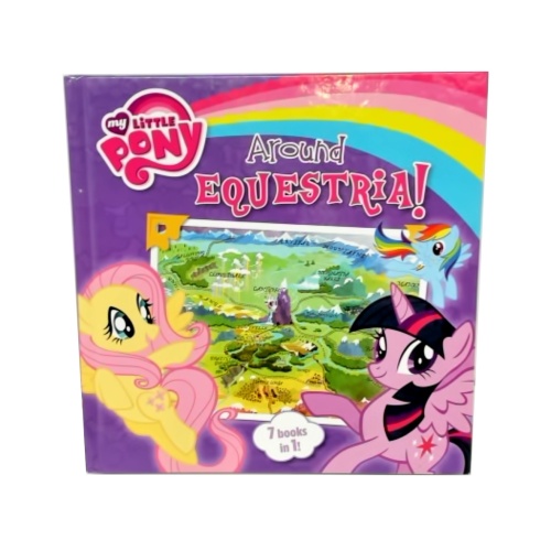 Book Around Equestria! My Little Pony 7 Books In 1 Hardcover