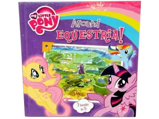 Book Around Equestria! My Little Pony 7 Books In 1 Hardcover
