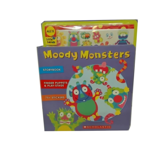 Read & Play Book Moody Monsters