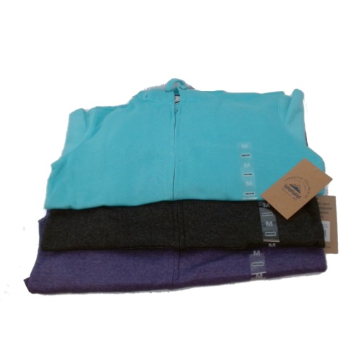 Zippered Hoodie Ladies Medium Canadian Collective Ass't Colours (endcap)