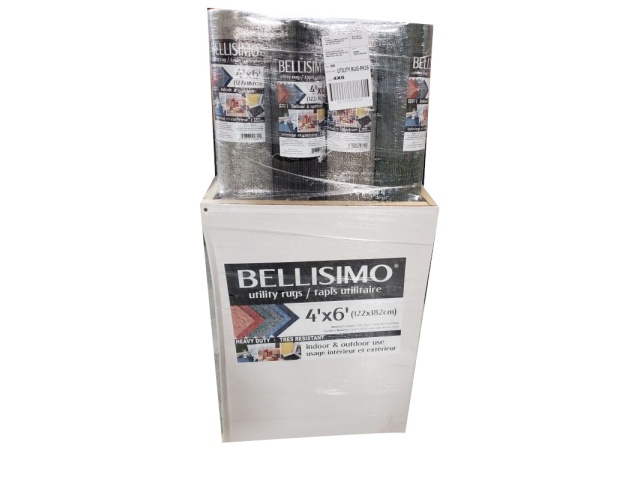 BELLISIMO Utility Rug 4×6 foot