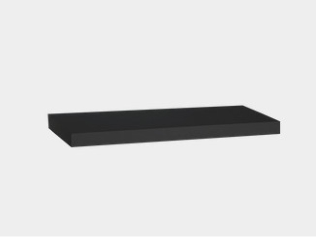 Large Floating Shelf - 80cm/31.5- Black\
