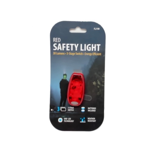 Safety Light Red 30 Lumens 3 Stage Switch