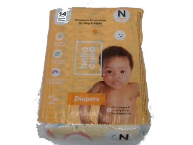 Diapers Size N Assorted (or 3/$19.99)