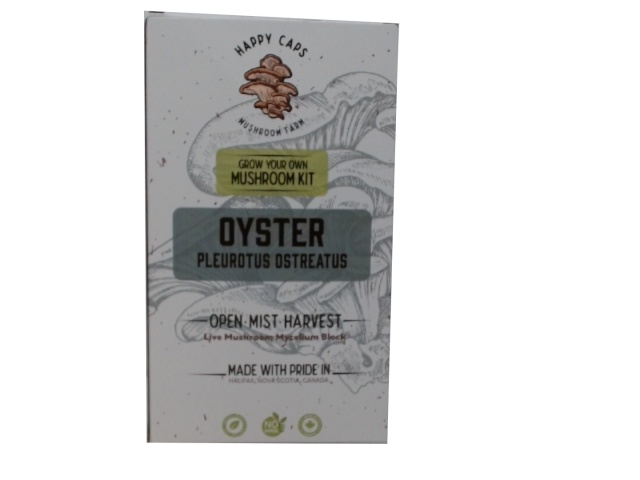 Grow Your Own Mushroom Kit Oyster Happy Caps