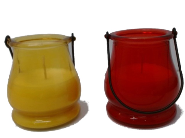 Citronella Jar Candle 6.5oz. Ass\'t Colours