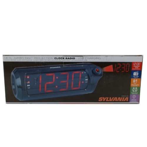 Projection Alarm Clock Sylvania