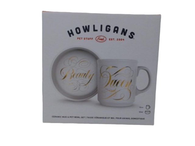 Ceramic Mug & Pet Bowl Set Howligans