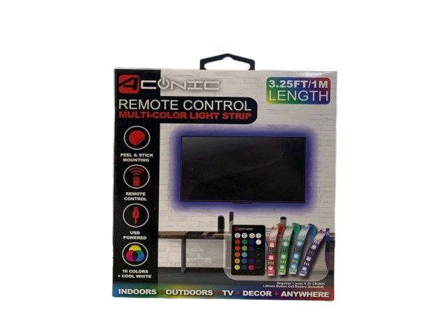 LED Strip RGB For TV w/ Remote