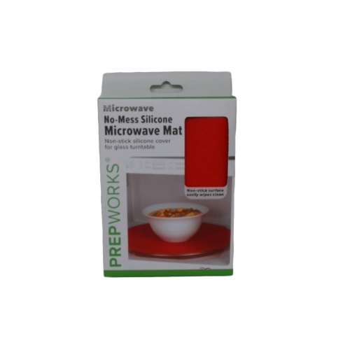 Microwave Mat No Mess Silicone 12 Round Prepworks