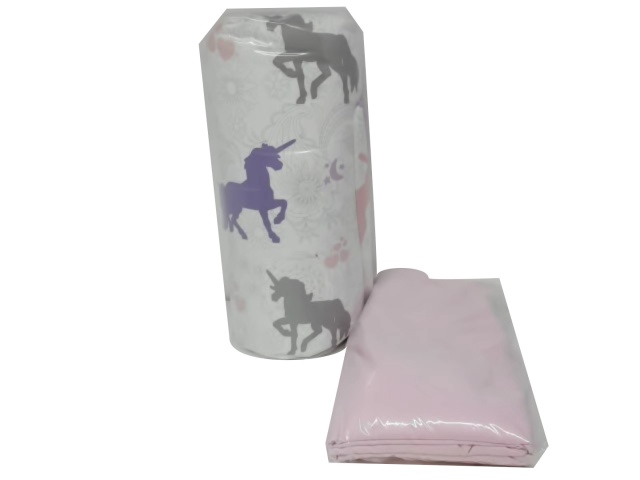 Bed In A Bag Kid\'s Twin Purple Unicorns Amazon Basics (endcap)