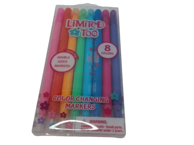 Colour Changing Markers 8pk. Double Sided Ass\'t Colours