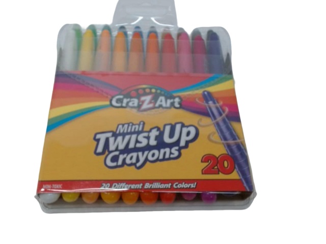 Twist Up Crayons 20pk. Cra Z Art