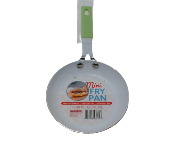 Mini Fry Pan 4.88 Non-Stick Ceramic Aluminum\