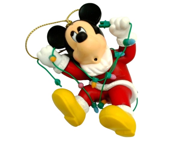 Christmas Ornament Mickey W/lights
