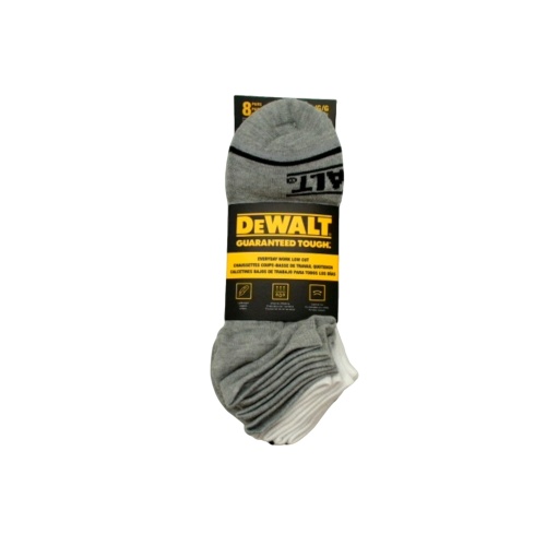 Socks Men's Dewalt 8pk. Work Low Cut Size 10-13