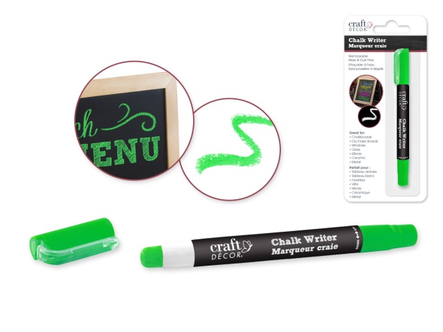 Craft Decor: Chalk Writer Neon Green