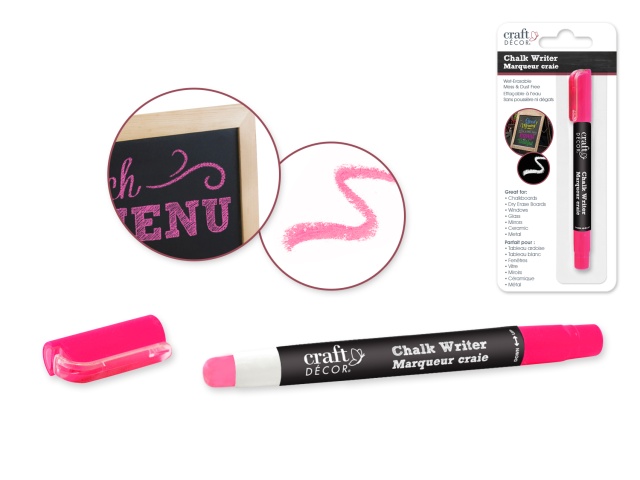 Craft Decor: Chalk Writer Neon Pink