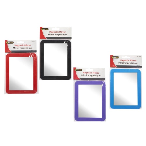 Magnetic mirror 5x7 inch - 4 colours