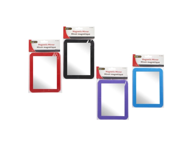 Magnetic mirror 5x7 inch - 4 colours