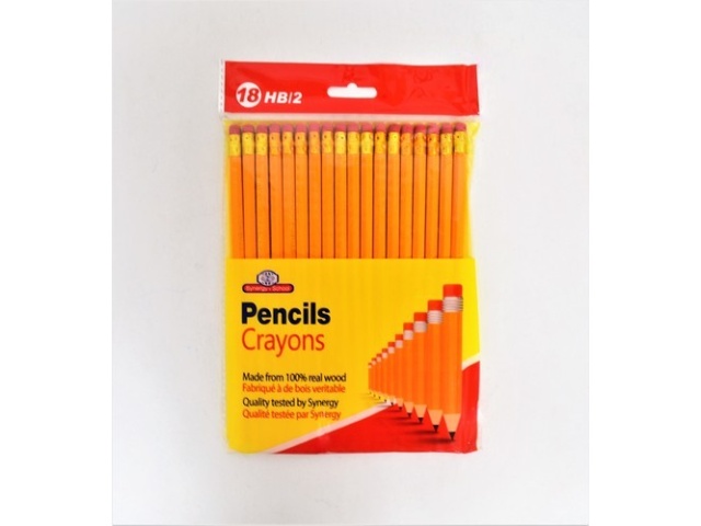 SYNERGY 18PK HB no 2 PENCILS