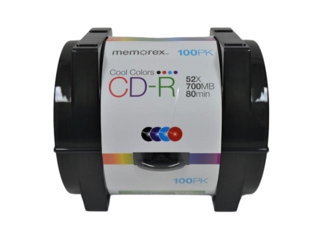 CD-R 100/PK MEMOREX