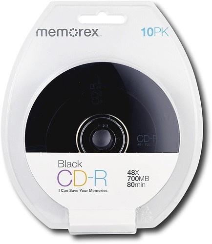 CD-R 10/PK MEMOREX