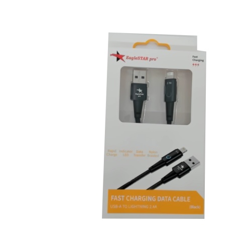 USB-A to Lightning™ 12W 2.4A 10 foot fast charging cable