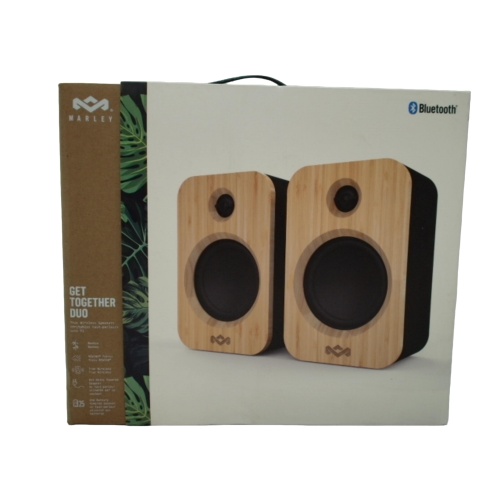 Marley Get Together Duo Bamboo Bluetooth Speakers