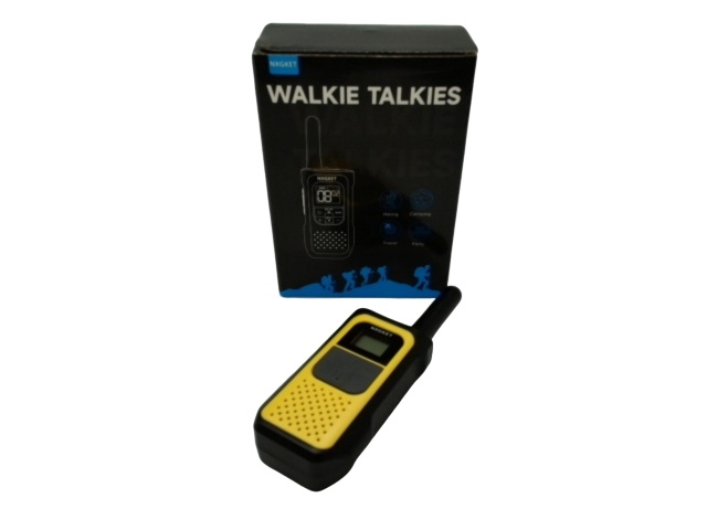Walkie Talkies Set Of 3 Rechargeable 22 Channels Nxgket (display)