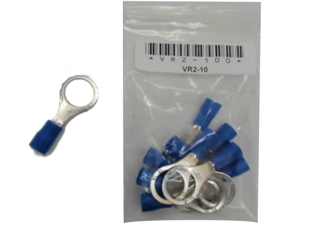 Terminal Insulated Ring Type Stud Size 3/8 inch - bag of 10