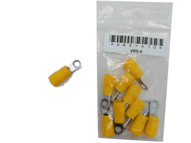 Terminal Insulated Ring Type Stud Size 8 - bag of 10