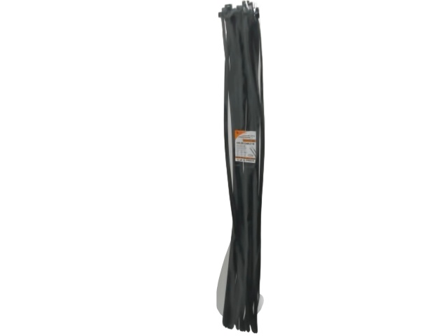 Nylon Cable tie 40 inch x 12.5mm 250 lbs.25 pack black