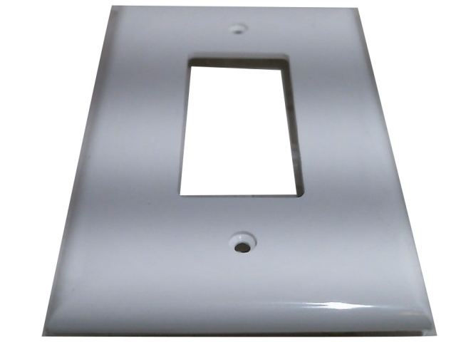 Plate Decorator Single Oversize White