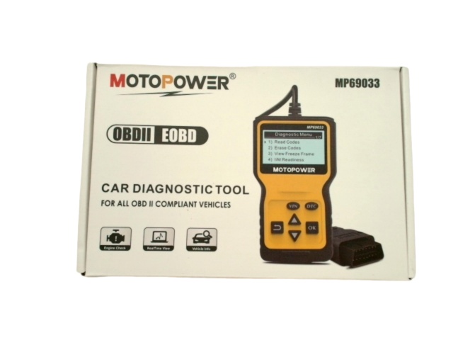 Car Diagnostic Tool Motopower For All OBD II Compliant Vehicles