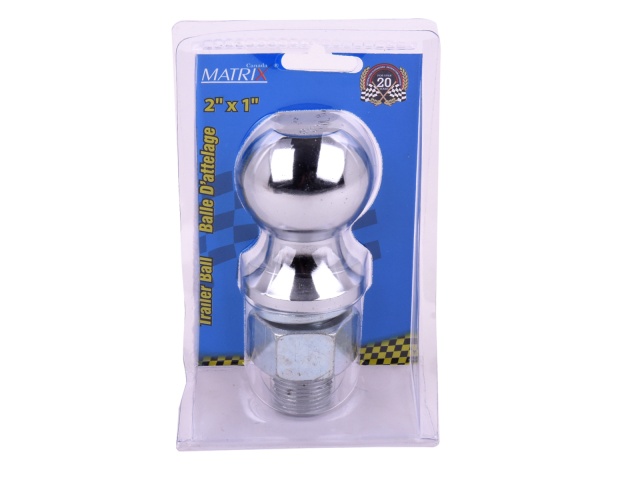 Trailer Ball 2 Inch With 1 Inch Thread