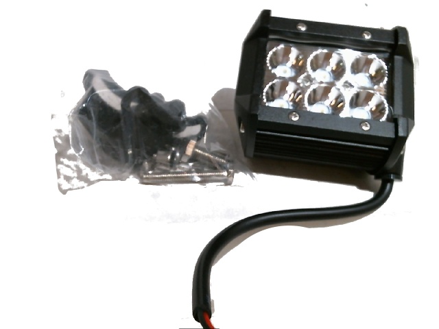 Spotlight 6 LED light bar mount 18 watt 10-30vdc IP67 6000K 1500LM 97x80x65mm