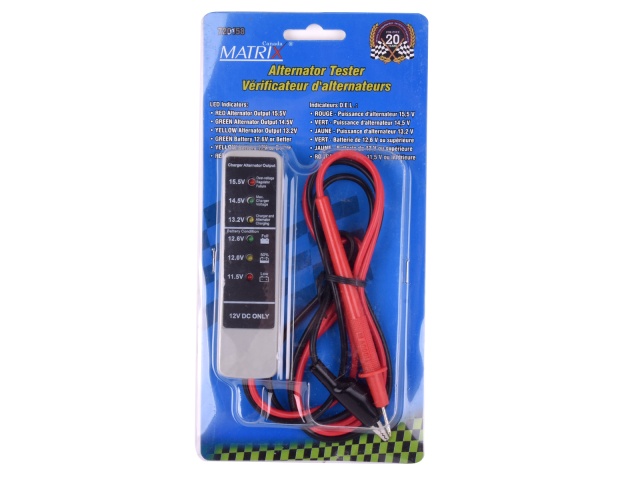 Alternator tester