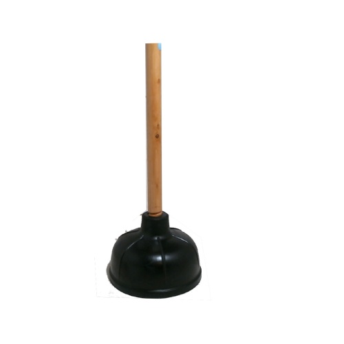 Action-1  21 2-in-1 Plunger Varnished Handle